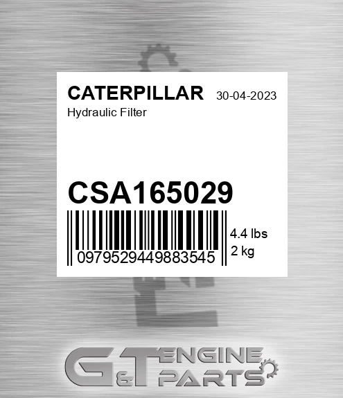 CSA165029 Hydraulic Filter