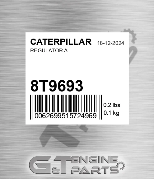 8T9693 Regulator A