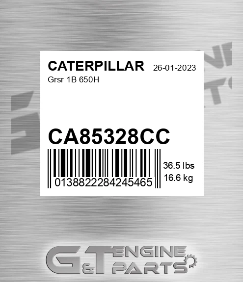 CA85328CC Grsr 1b 650h