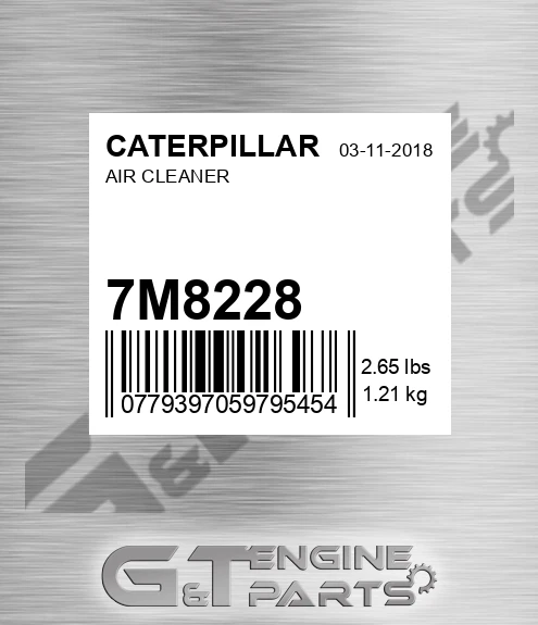 7M-8228 Air Cleaner for CATERPILLAR