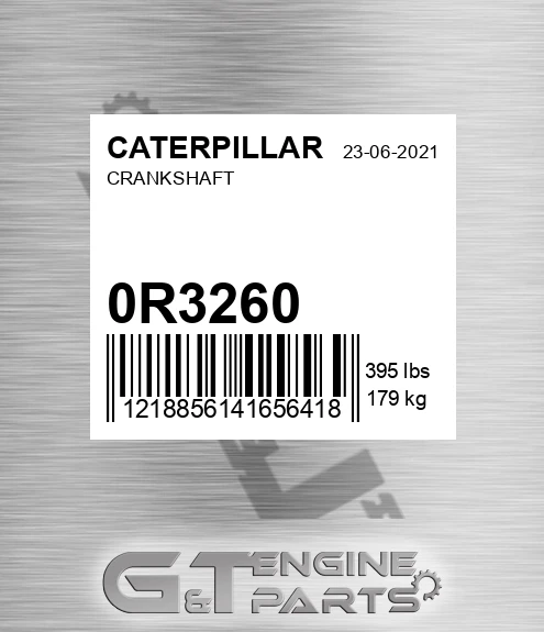 0R-3260 Crankshaft for CATERPILLAR