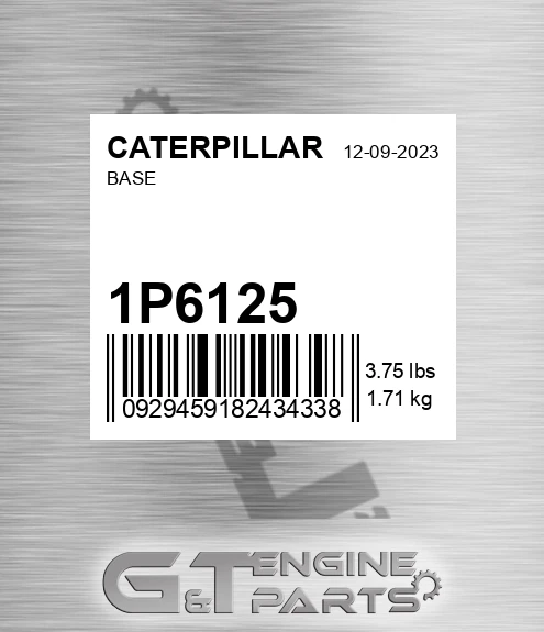 1P-6125 Base for CATERPILLAR