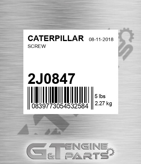 2J0847 Screw