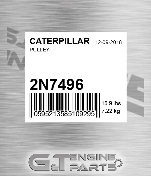 2N7496 Pulley