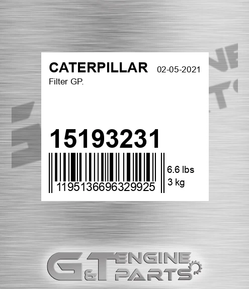 15193231 Filter Gp.
