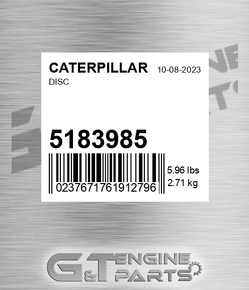 518-3985 CATERPILLAR Disc