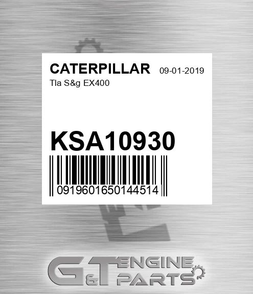 KSA10930 Tla S&g Ex400
