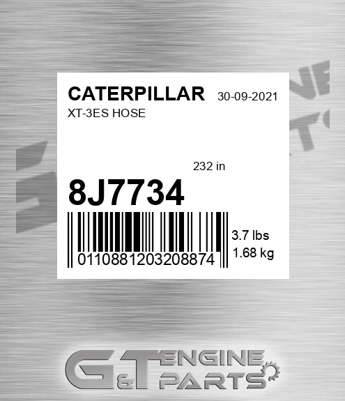 8J-7734 Xt-3es Hose for CATERPILLAR