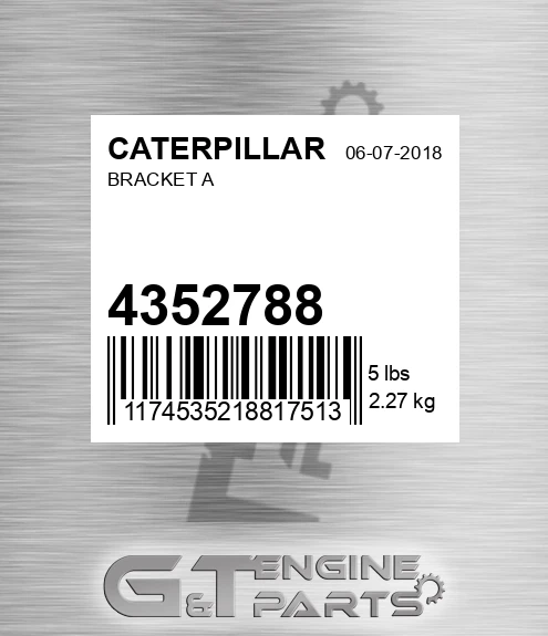 4352788 Bracket A