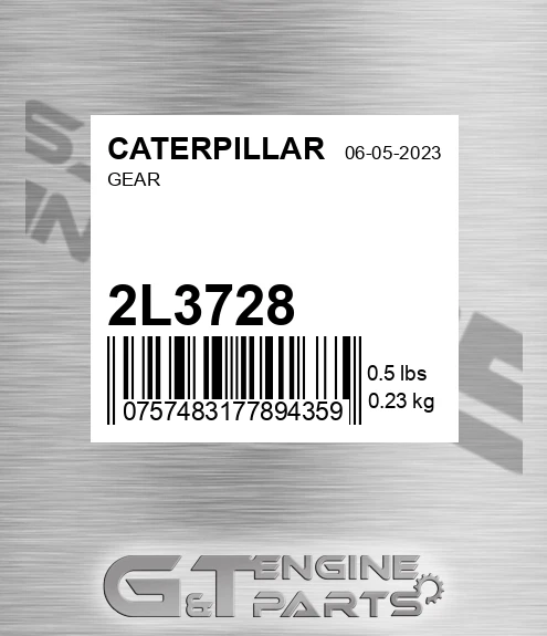 2L3728 Gear