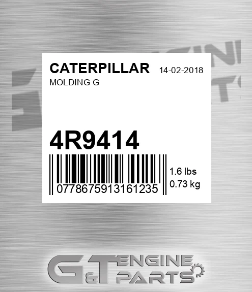 4R9414 Molding G