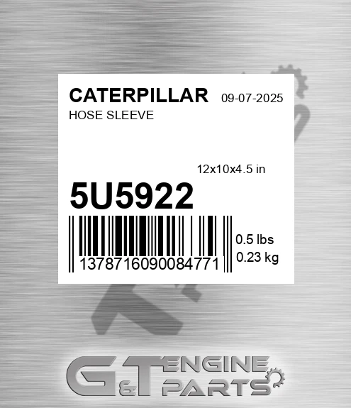 5U-5922 Hose Sleeve