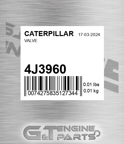 4J3960 Valve