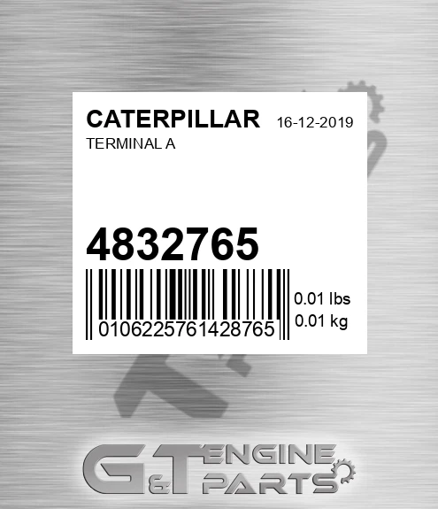 4832765 Terminal A for CATERPILLAR