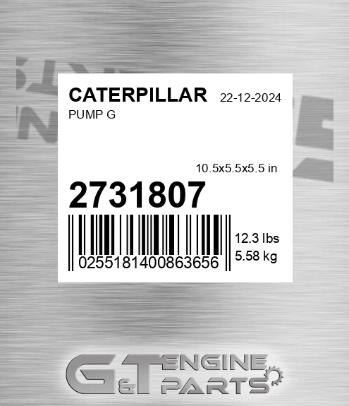 2731807 Pump G