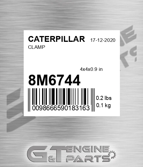 8M-6744 Clamp for CATERPILLAR