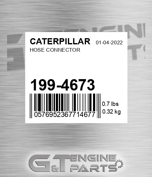 199-4673 Hose Connector