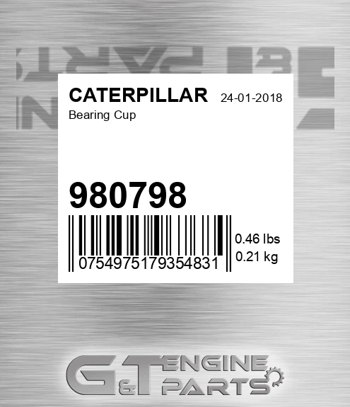 980798 Bearing Cup
