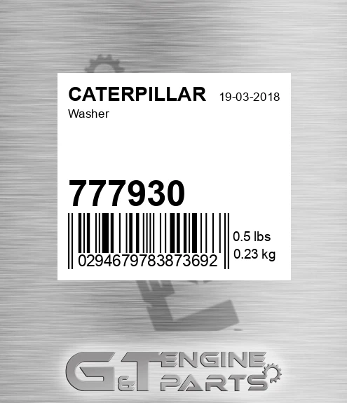 777930 Washer