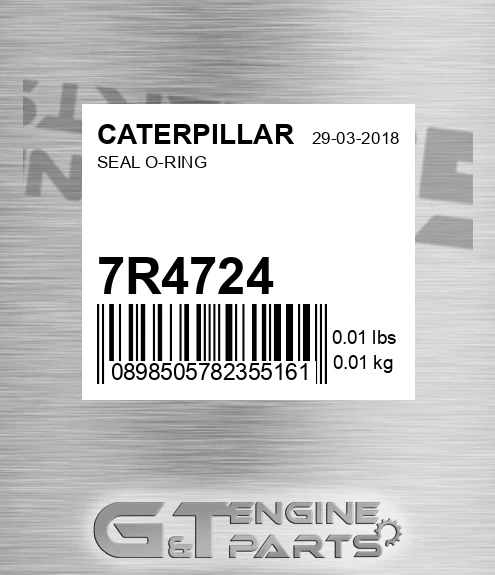 7R-4724 Seal O-ring for CATERPILLAR