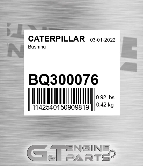 BQ300076 Bushing