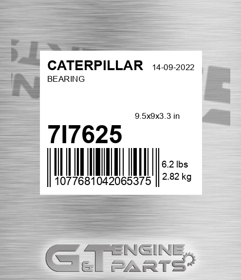 7I7625 Bearing for CATERPILLAR