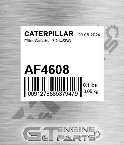 AF4608 Filter Suitable 3i2145bq