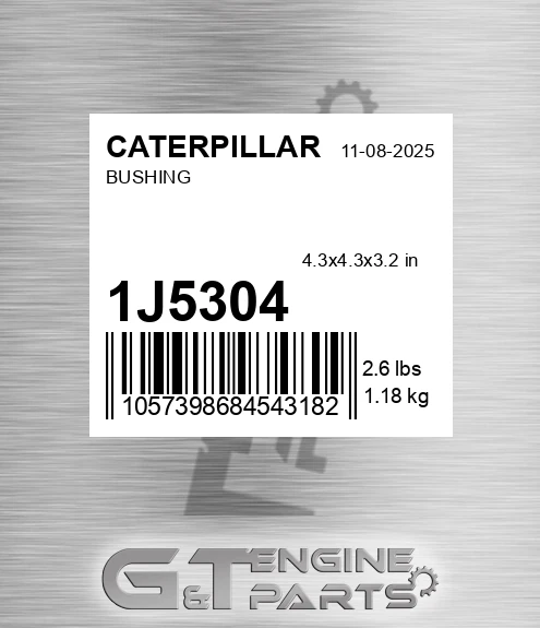 1J5304 Bushing for CATERPILLAR