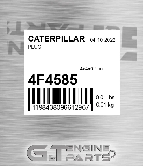 4F-4585 Plug