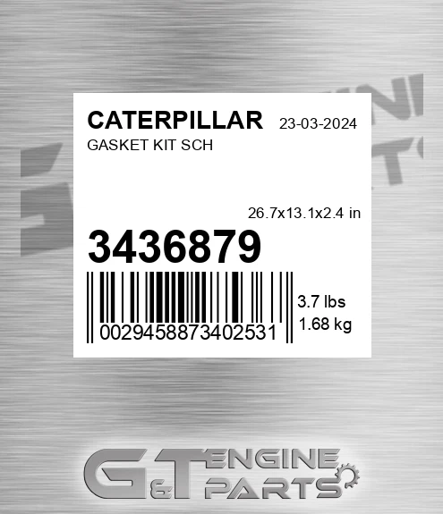 343-6879 Gasket Kit Sch for CATERPILLAR