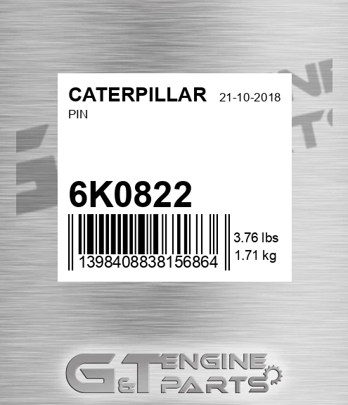6K-0822 Pin