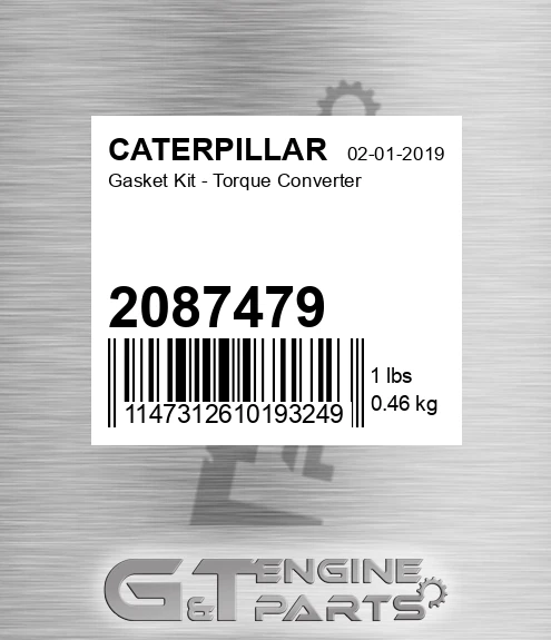 2087479 Gasket Kit - Torque Converter for CATERPILLAR
