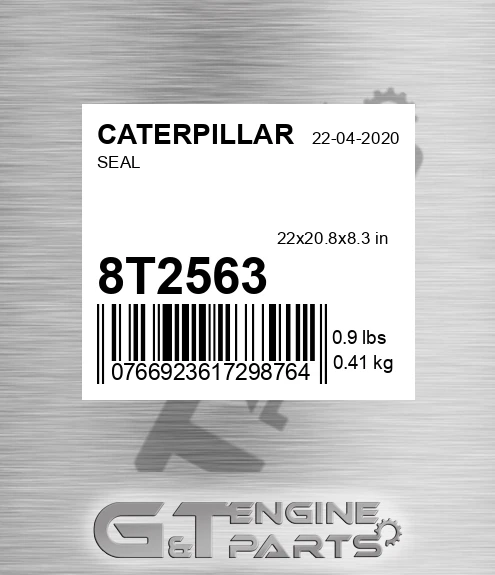 8T-2563 Seal for CATERPILLAR