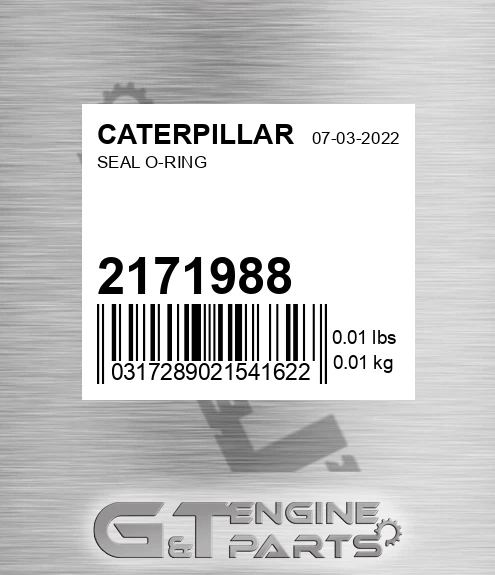 217-1988 Seal O-ring for CATERPILLAR