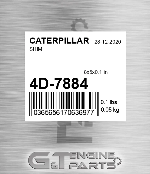 4D-7884 Shim