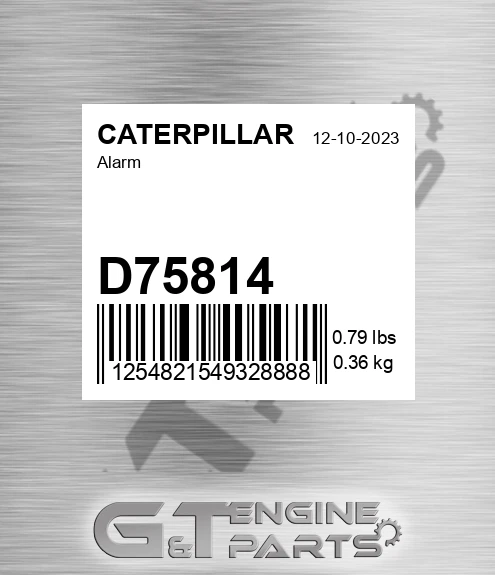 D75814 Alarm