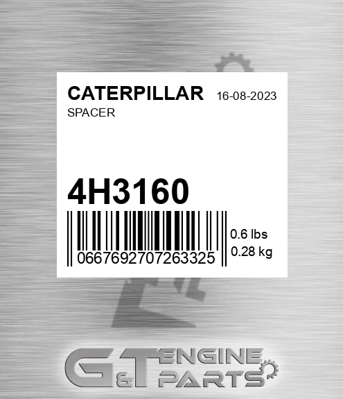 4H3160 Spacer