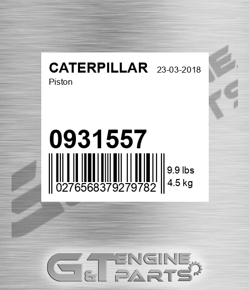 0931557 Piston for CATERPILLAR