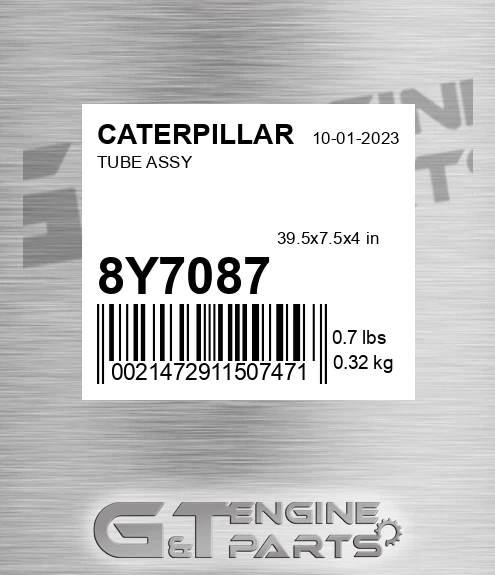 8Y-7087 Tube Assy