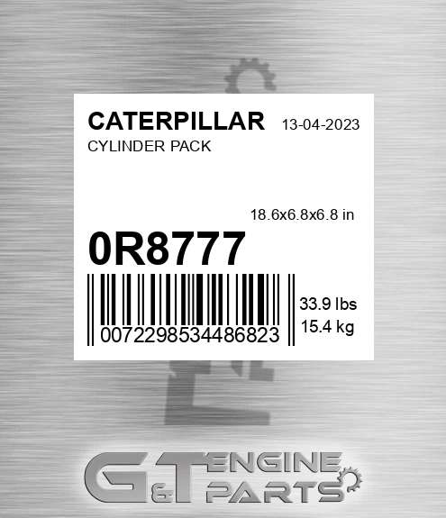 0R-8777 Cylinder Pack for CATERPILLAR