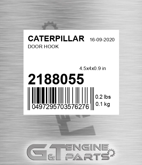 218-8055 Door Hook