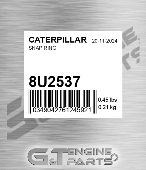 8U-2537 Snap Ring