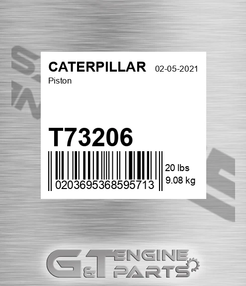 T73206 Piston for CATERPILLAR