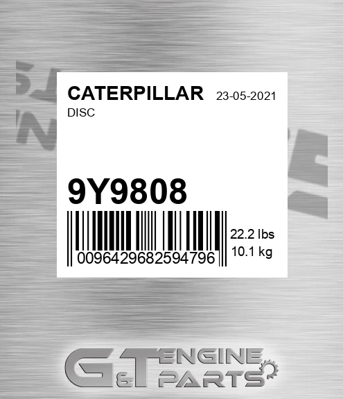 9Y-9808 Disc for CATERPILLAR