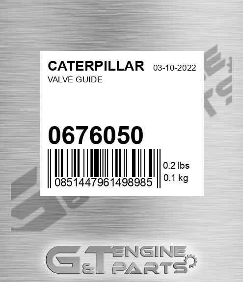 067-6050 Valve Guide