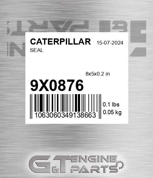 9X0876 Seal