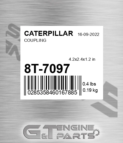 8T-7097 Coupling for CATERPILLAR