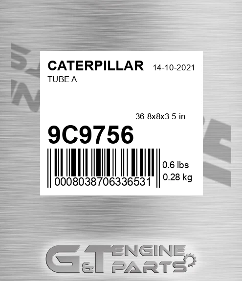 9C9756 Tube A