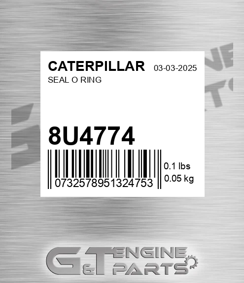 8U4774 Seal O Ring