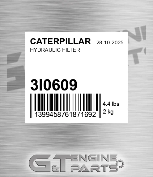 3I-0609 Hydraulic Filter for CATERPILLAR